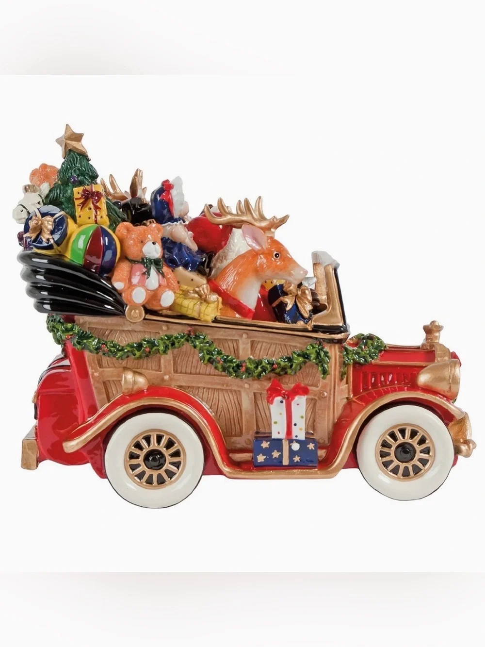 Fitz and Floyd Santa's Classic Car Musical plays “We Wish You a Merry Christmas